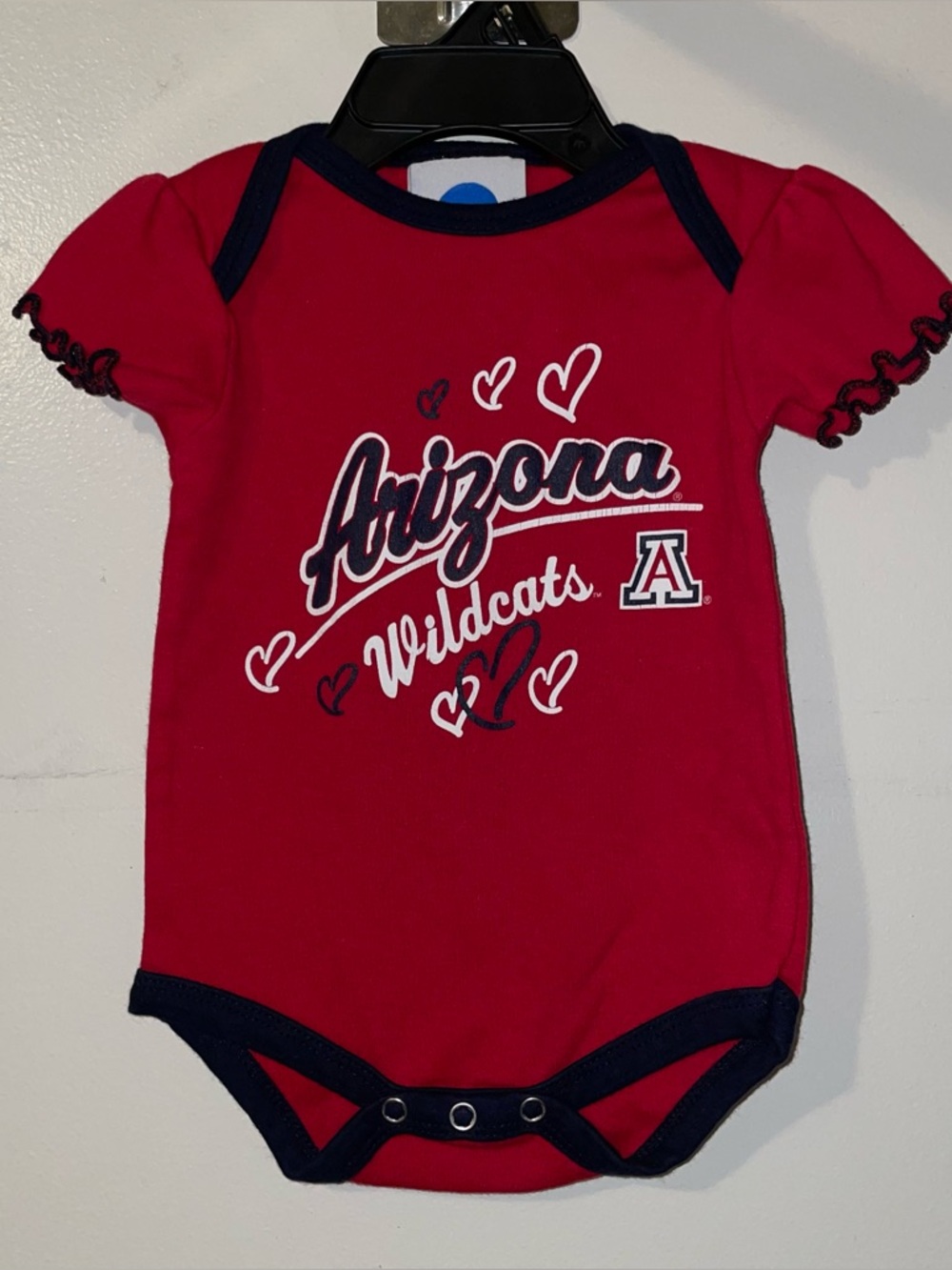 NCAA Arizona Wildcats Red Infant Bodysuit